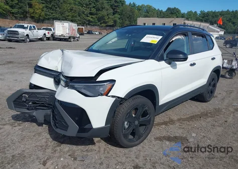 2025 Volkswagen Taos 1.5T Se Black из США, поврежденный, VIN 3VV2C7B21SM034716